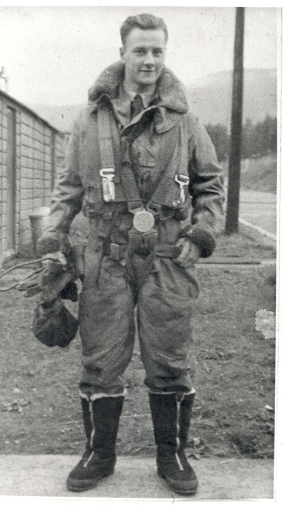 Gordon Erod Johnson in his Royal Air Force uniform